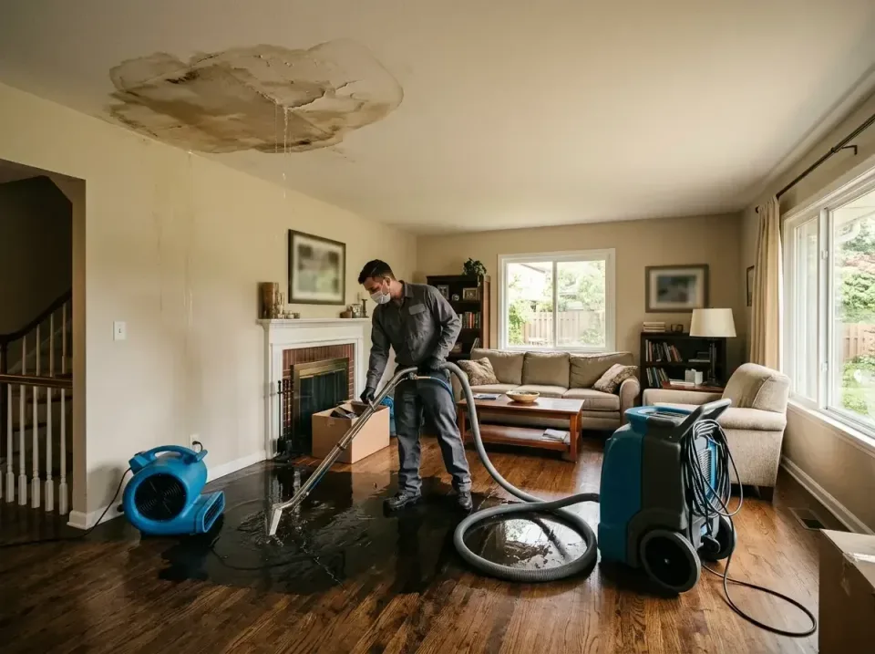 attic-pipe-burst-ceiling-drip-008 — frequently asked questions, Water Damage Restoration & Carpet Care in West Allis, WI